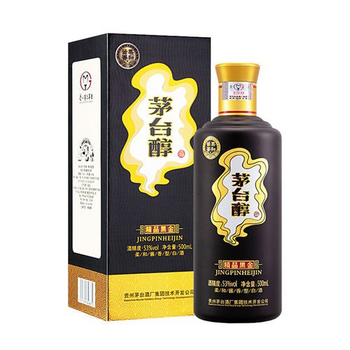 53度茅台醇精品黑金酱香型白酒