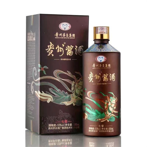 53度茅台贵州酱酒七窖飞天仙女图酱香型白酒