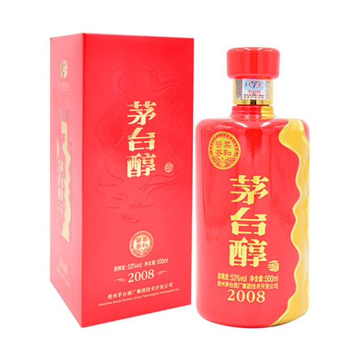 53度茅台醇2008酱香型白酒