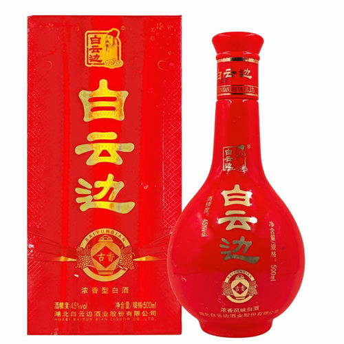 45度白云边古香酒浓香型白酒