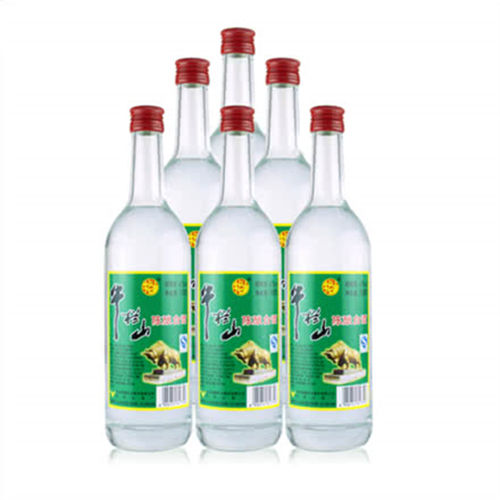 42度牛栏山陈酿白牛二750ml6瓶整箱通常多少钱