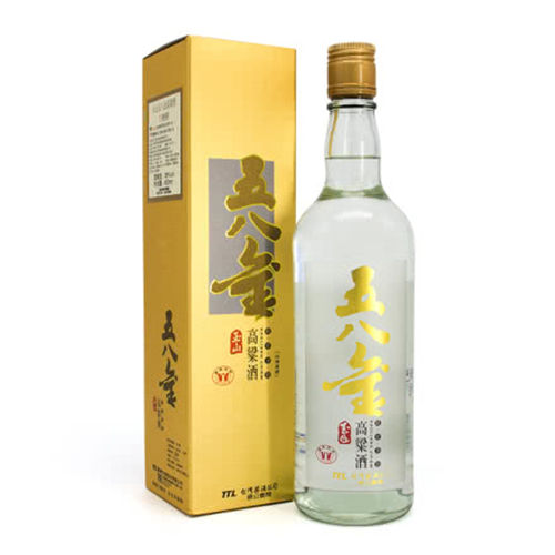 58度玉山高粱酒五八金