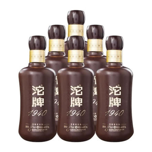 50度沱牌1940浓香酒480ml6瓶整箱正常市场价