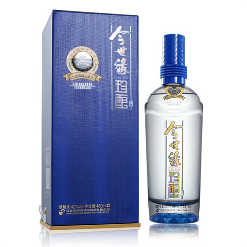 42度今世缘蓝珍酿浓香型白酒500ml大约多少钱-42度今世缘蓝珍酿通常市场价