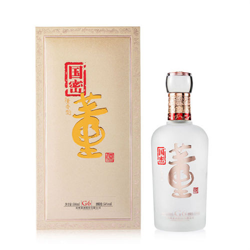 54度董酒国密G6董香型白酒500ml行情价格