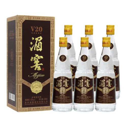 42度贵州湄窖V20浓香酒6瓶整箱多少钱呢