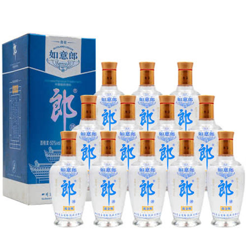 50度如意郎流金版2012年老酒225ml12瓶整箱大概多少钱