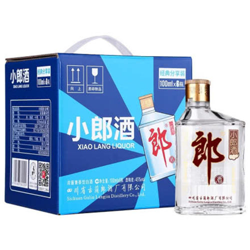 45度郎酒小郎酒100ml6瓶整箱通常市场价格(45度郎酒小郎酒100ml6瓶整箱价格是什么)